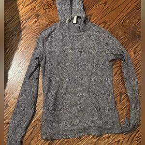 Lululemon hooded long sleeve top